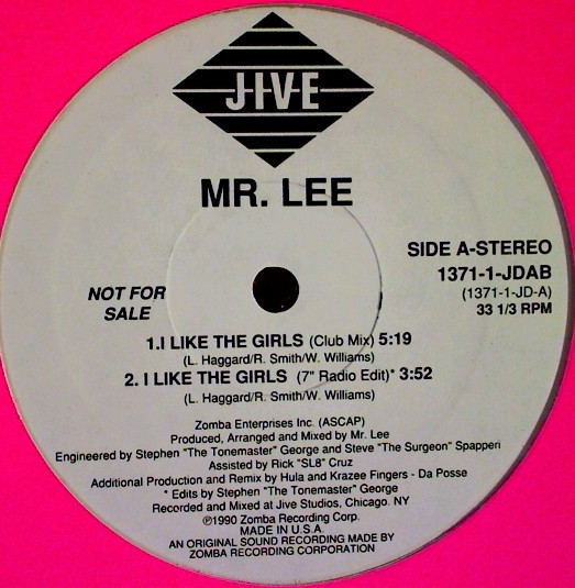 Mr. Lee - I Like The Girls | Jive (1371-1-JDAB)