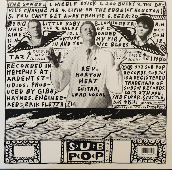 The Reverend Horton Heat - The Full-Custom Gospel Sounds Of | Sub Pop (SP 202) - 2