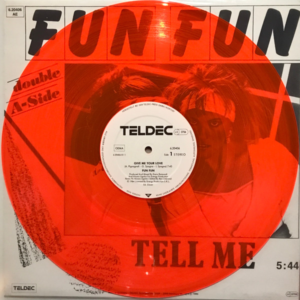 Fun Fun - Give Me Your Love / Tell Me | TELDEC (6.20406) - 6