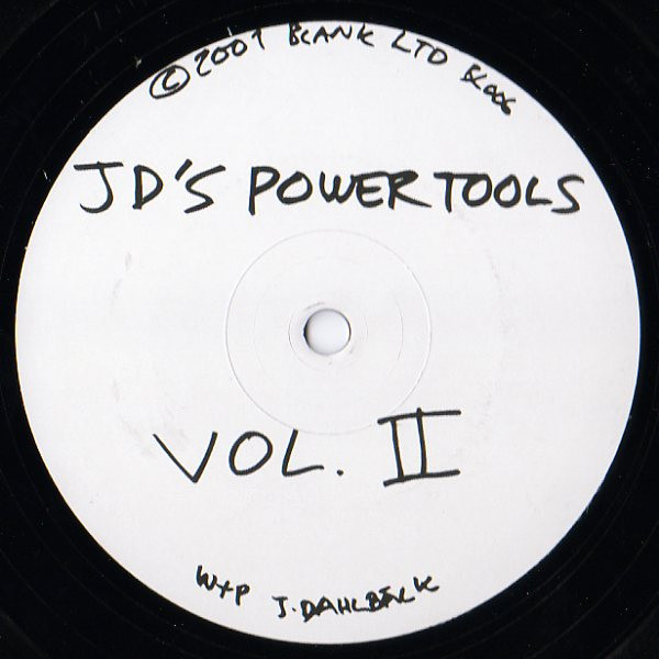 Jesper Dahlbäck - JD's Power Tools Vol. II | Blank LTD (BL 006) - main