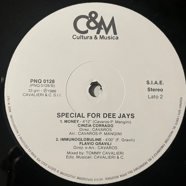 Various - Special For Dee Jays | Cultura & Musica (PNQ 0128) - 2 Various - Special For Dee Jays | Cultura & Musica (PNQ 0128) - 2