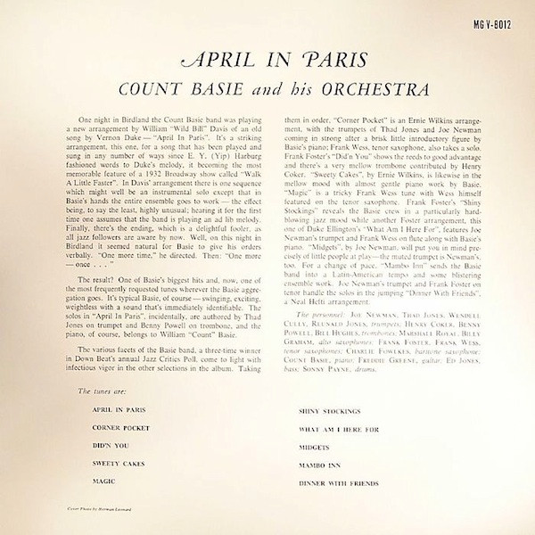 April In Paris