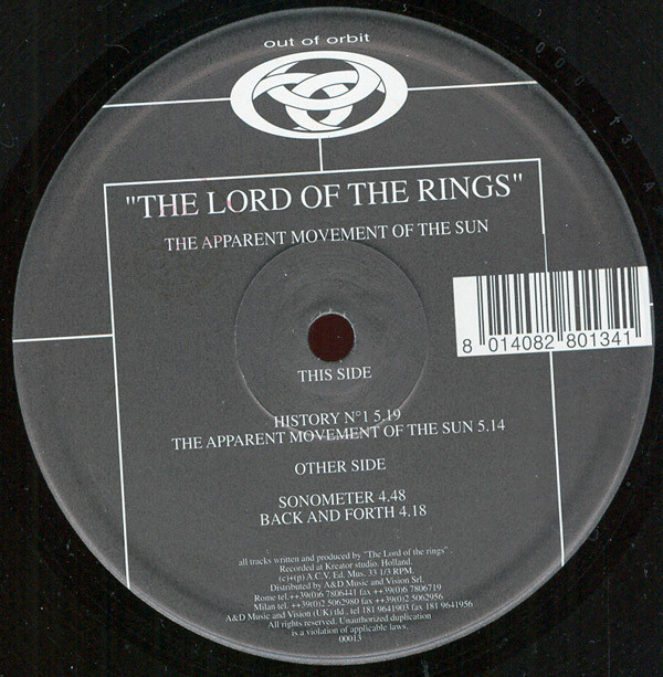 The Lord Of The Rings - The Apparent Movement Of The Sun | Out Of Orbit (OOO13)