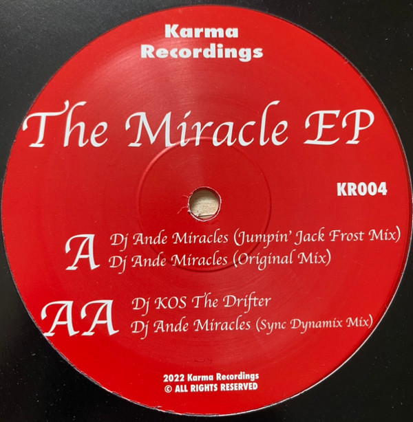 Various - The Miracle EP | Karma Recordings (KR004) - main Various - The Miracle EP | Karma Recordings (KR004) - main