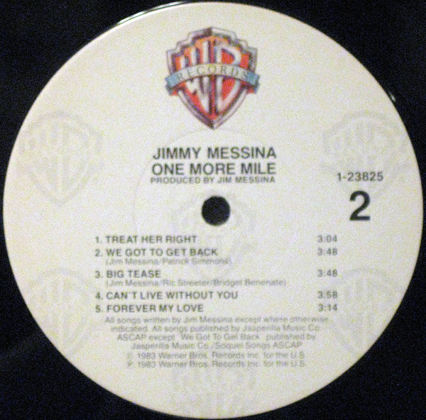Jimmy Messina - One More Mile | Warner Bros. Records (9 23825-1) - 4 Jimmy Messina - One More Mile | Warner Bros. Records (9 23825-1) - 4