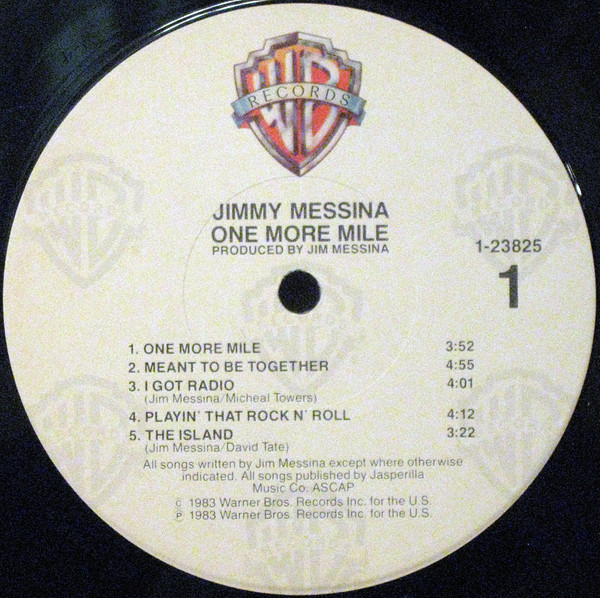 Jimmy Messina - One More Mile | Warner Bros. Records (9 23825-1) - 3 Jimmy Messina - One More Mile | Warner Bros. Records (9 23825-1) - 3