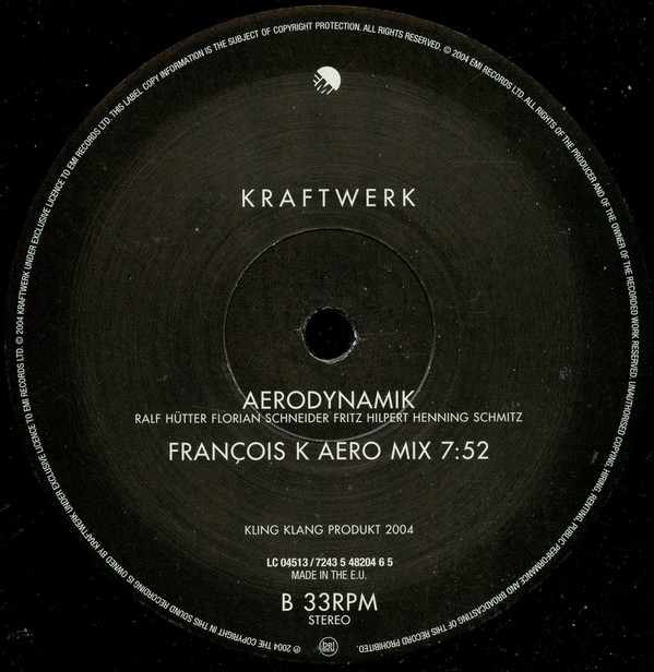 Kraftwerk - Aerodynamik | EMI (12EM 637) - 4