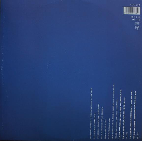 Inner City - That Man (He's All Mine) | 10 Records (TENX 334) - 2