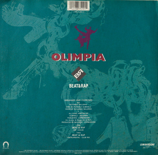 Olimpia - Beat & Rap | Meeting Records (ME 111) - 2