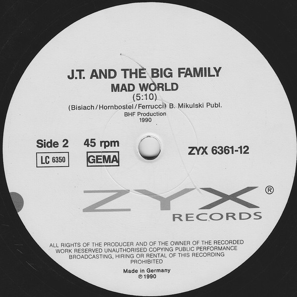 J.T. And The Big Family - Foreign Affair | ZYX Records (ZYX 6361-12) - 4