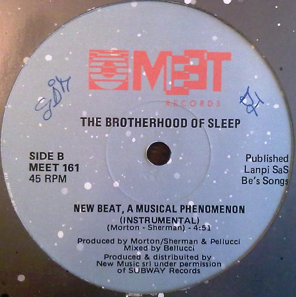 The Brotherhood Of Sleep - New Beat, A Musical Phenomenon | Meet Records (MEET 161) - 2 The Brotherhood Of Sleep - New Beat, A Musical Phenomenon | Meet Records (MEET 161) - 2