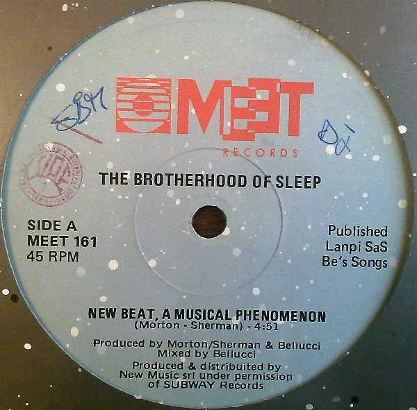 The Brotherhood Of Sleep - New Beat, A Musical Phenomenon | Meet Records (MEET 161) - main The Brotherhood Of Sleep - New Beat, A Musical Phenomenon | Meet Records (MEET 161) - main