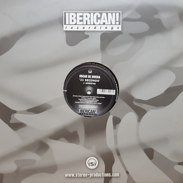 Oscar de Rivera - 21 Seconds | Iberican! Recordings (IBER010) - main
