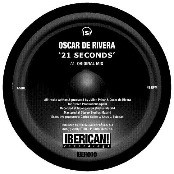 Oscar de Rivera - 21 Seconds | Iberican! Recordings (IBER010) - 3