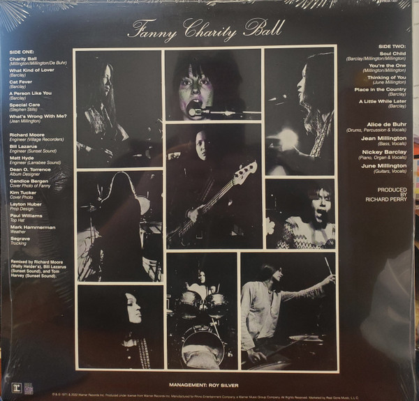 Fanny - Charity Ball | Real Gone Music (RGM 1407) - 2