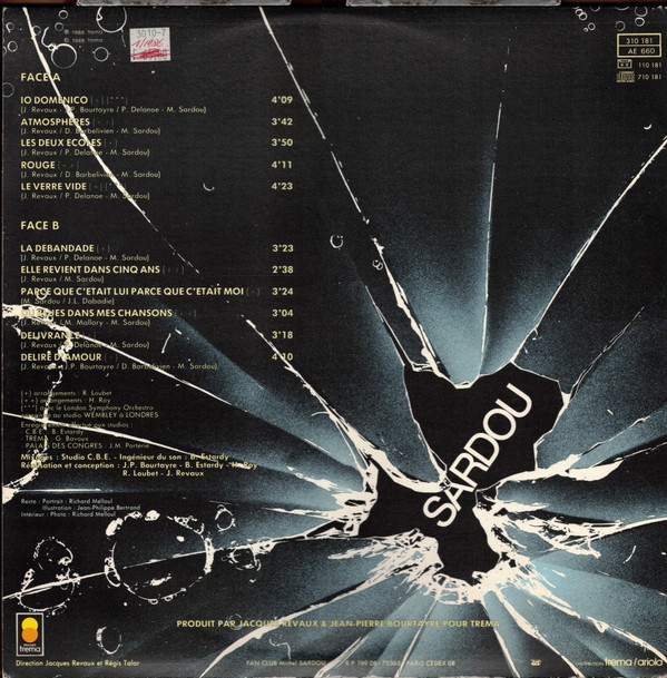 Sardou - Io Domenico | Trema (310 181) - 4 Sardou - Io Domenico | Trema (310 181) - 4