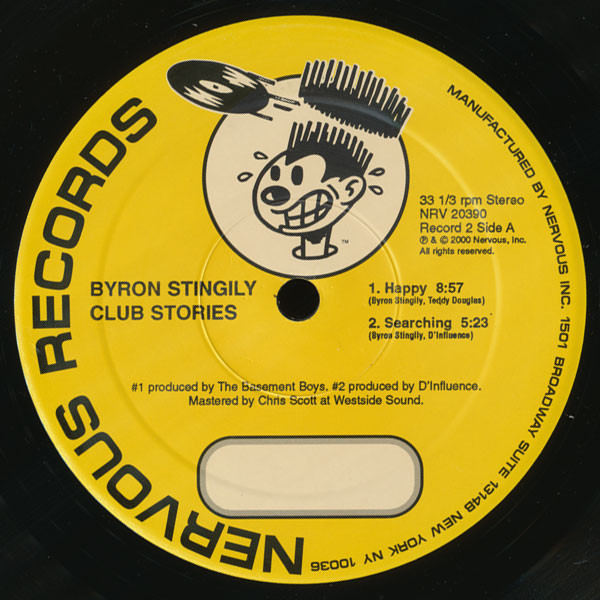 Byron Stingily - Club Stories | Nervous Records (NRV 20390) - 4