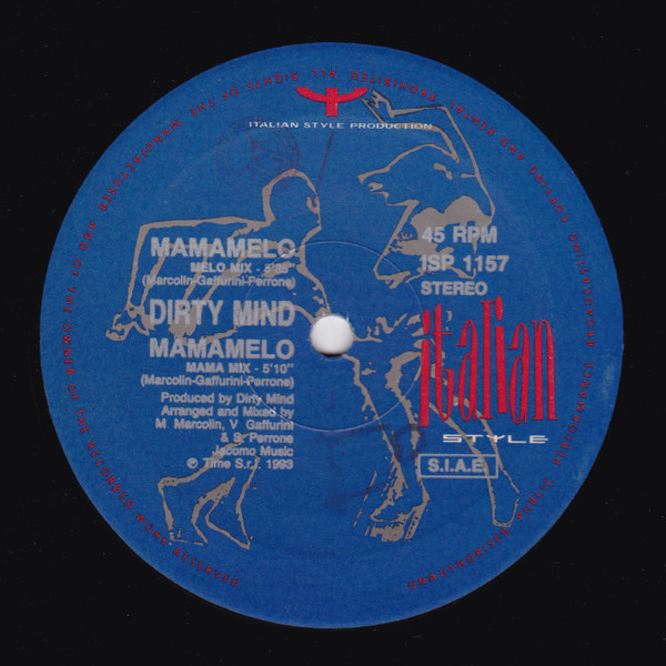 Dirty Mind - Mamamelo | Italian Style Production (ISP 1157)