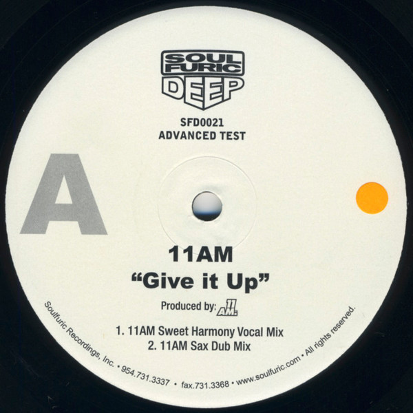 11am - Give It Up | Soulfuric Deep (SFD 0021) - main