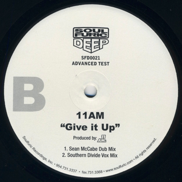 11am - Give It Up | Soulfuric Deep (SFD 0021) - 2
