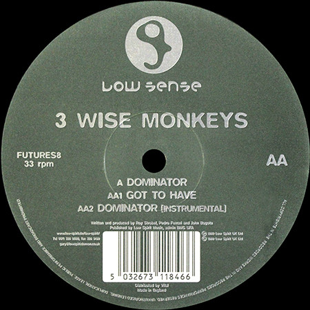 3 Wise Monkeys - Dominator | Low Sense (FUTURES8)