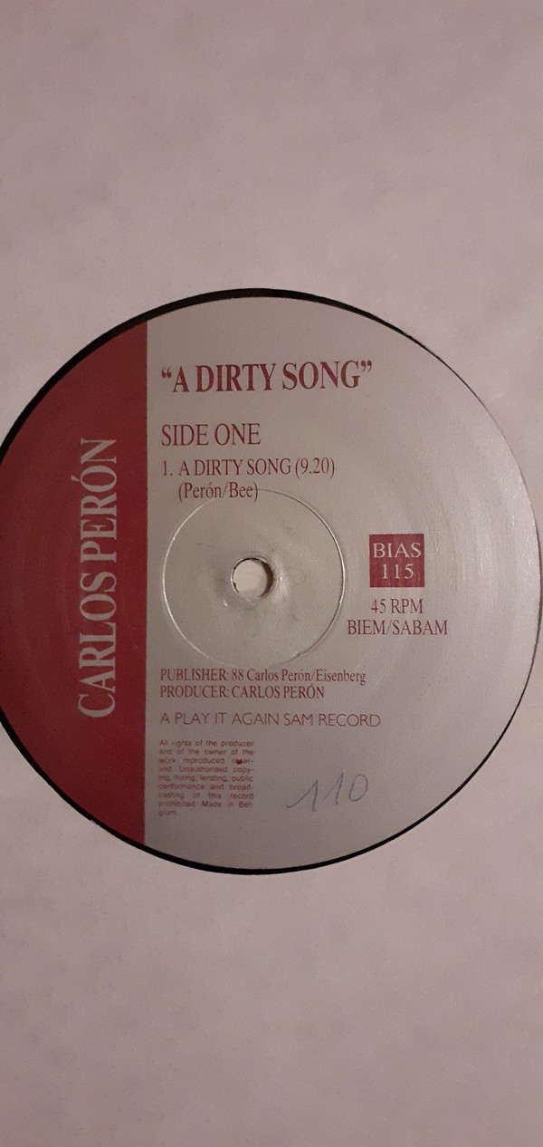 Carlos Peron - A Dirty Song | Play It Again Sam Records (BIAS 115) - 3 Carlos Peron - A Dirty Song | Play It Again Sam Records (BIAS 115) - 3
