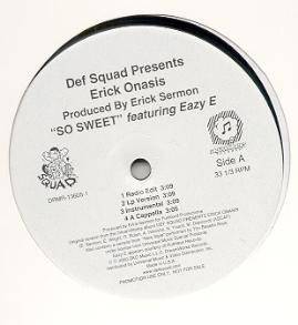 Def Squad Presents Erick Onasis - So Sweet | Dreamworks Records (DRMR-13605-1)