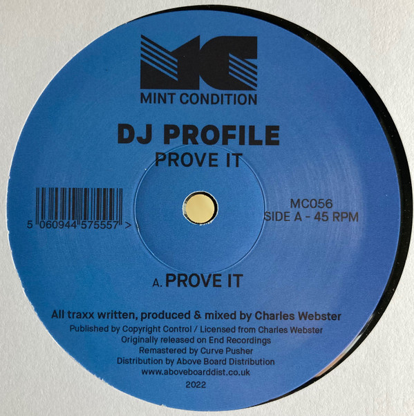DJ Profile - Prove It | Mint Condition (MC056)