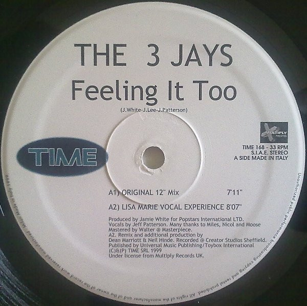 The 3 Jays - Feeling It Too | TIME (TIME 168) - 3