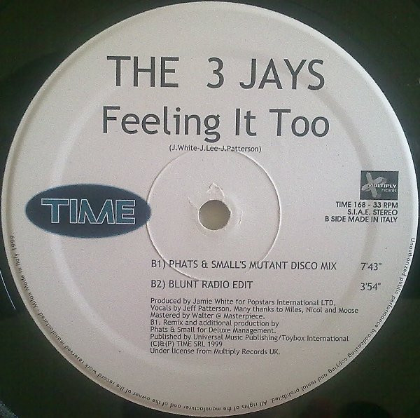 The 3 Jays - Feeling It Too | TIME (TIME 168) - 4
