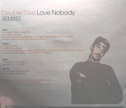 Double Dee - Love Nobody (The Remixes) | Onizom Music (OZ 033) - 2 Double Dee - Love Nobody (The Remixes) | Onizom Music (OZ 033) - 2