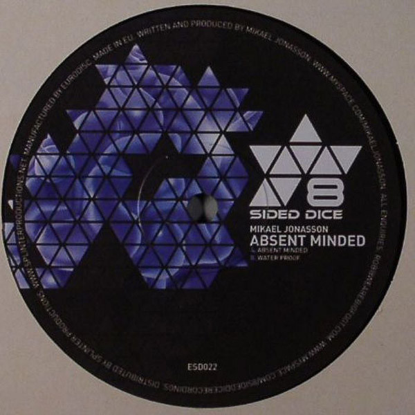 Mikael Jonasson - Absent Minded | 8 Sided Dice Recordings (ESD022) - 2