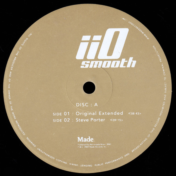iiO - Smooth | Made Records (MREC 010) - 3 iiO - Smooth | Made Records (MREC 010) - 3