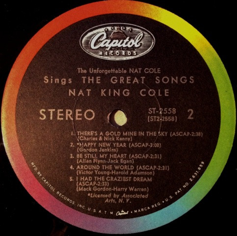 The Unforgettable Nat Cole Sings The Great Songs!