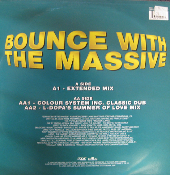 Tzant - Bounce With The Massive | Logic Records (74321 60210 1) - 4