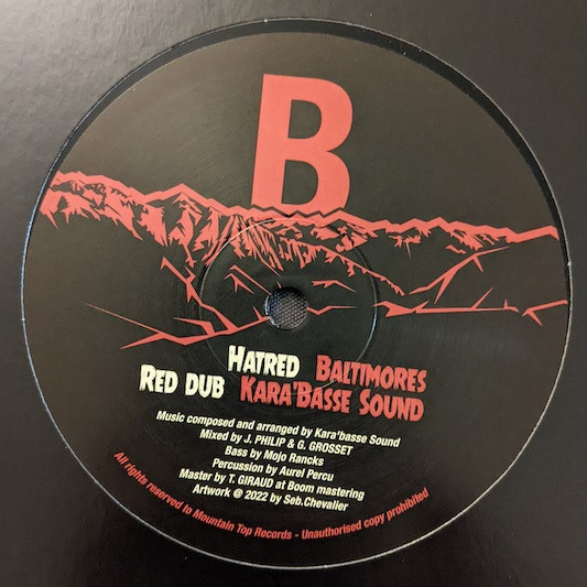 Aba-Ariginals , Baltimores - Forward Dimension / Hatred | Mountain Top Records (MTR12003) - 2