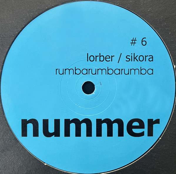 Frank Lorber / Sikora - Rumbarumbarumba | Nummer-Schallplatten (# 6) - 2