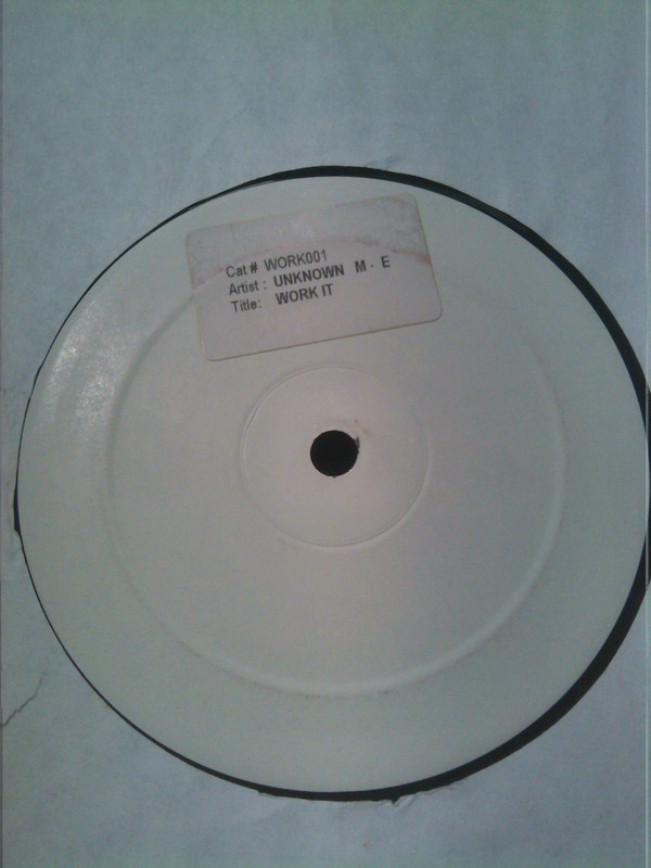 Missy E - Work It | Not On Label (Missy Elliott) (none)