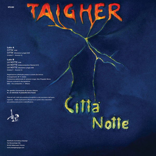 Taigher - Città / Notte | Vintage Pleasure Boutique (VPB 009) - 2 Taigher - Città / Notte | Vintage Pleasure Boutique (VPB 009) - 2