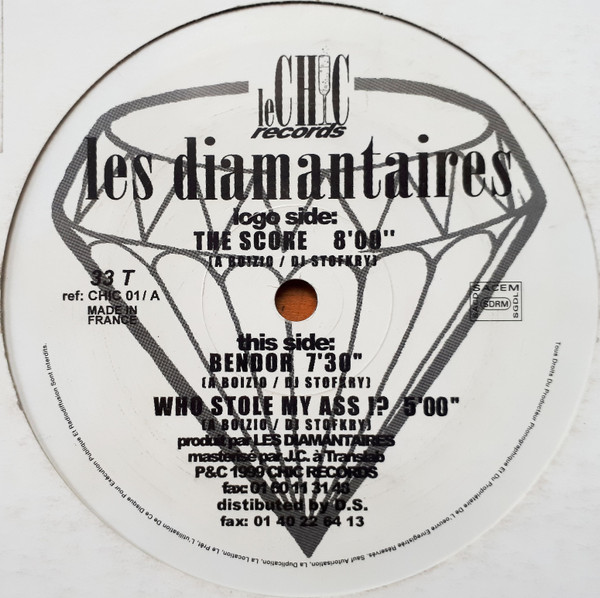 Les Diamantaires - The Score | le CHIC records (CHIC 01) - 2