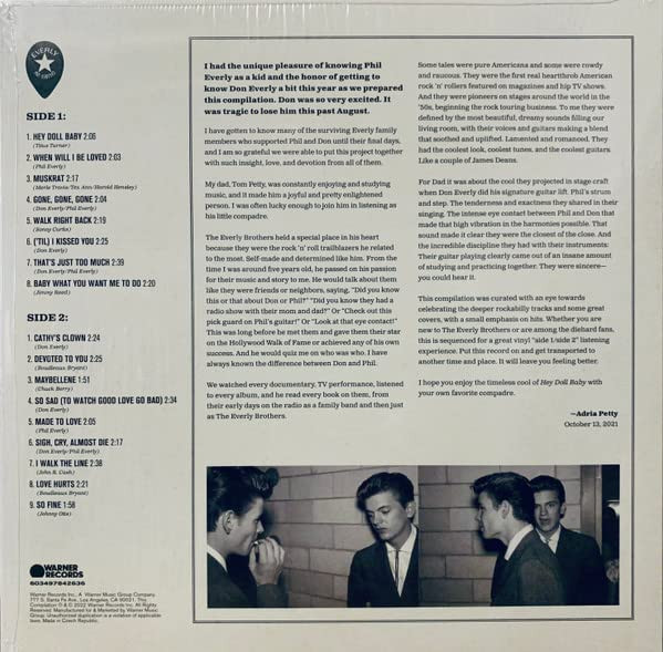 The Everly Brothers - Hey Doll Baby | Warner Records (603497842636) - 2 The Everly Brothers - Hey Doll Baby | Warner Records (603497842636) - 2