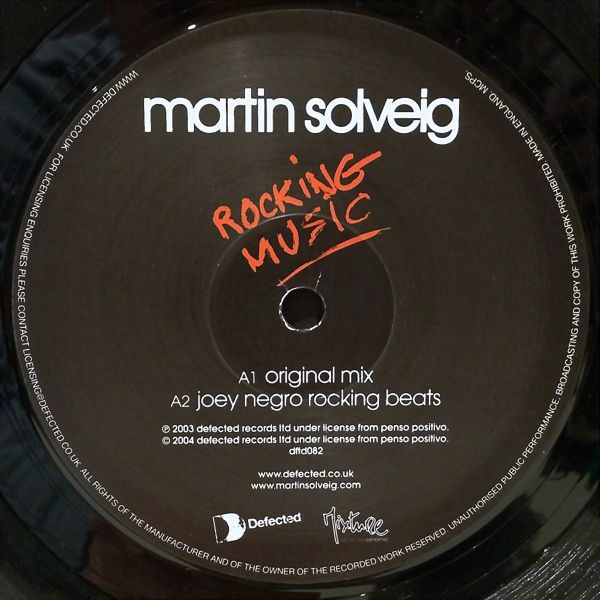Martin Solveig - Rocking Music | Defected (dftd082) - 3 Martin Solveig - Rocking Music | Defected (dftd082) - 3