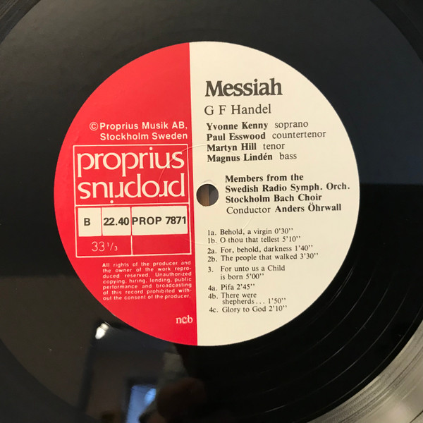 Messiah - A Live Recording