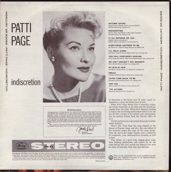 Indiscretion