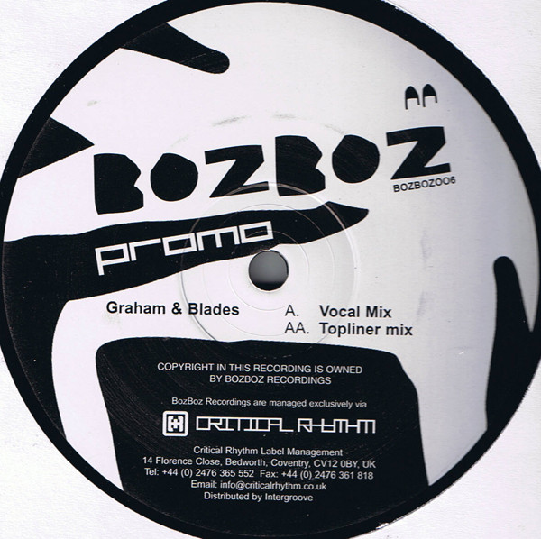Graham & Blades - Real | BozBoz (BOZ006)