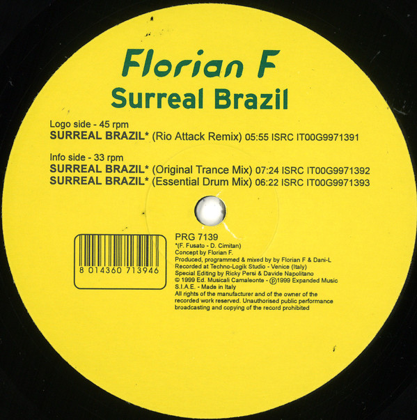 Florian F - Surreal Brazil | PRG (Progressive Motion Records) (PRG7139) - 3 Florian F - Surreal Brazil | PRG (Progressive Motion Records) (PRG7139) - 3