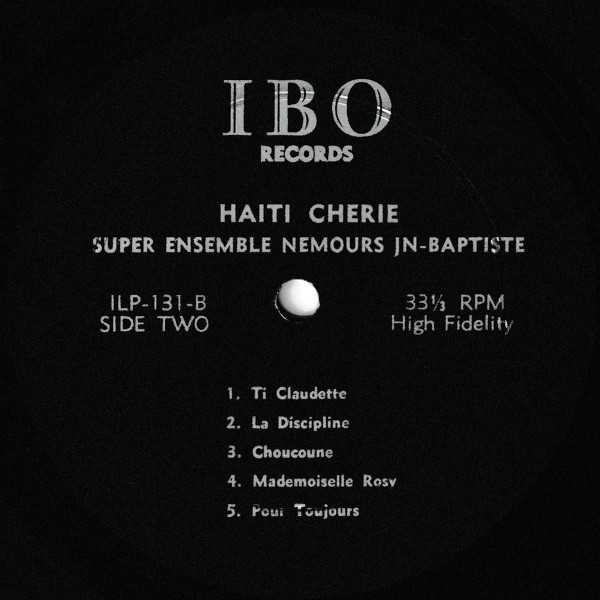Ensemble Nemours Jn. Baptiste - Haiti Cherie | IBO Records (ILP 131) - 4