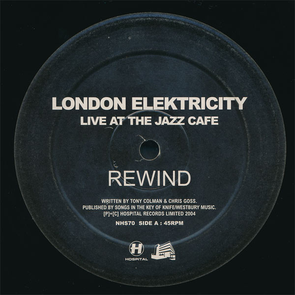 London Elektricity - Live At The Jazz Cafe | Hospital Records (NHS70) - 3