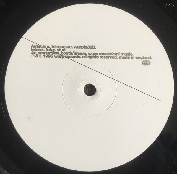 Autechre - Tri Repetae | Warp Records (warplp38) - 3