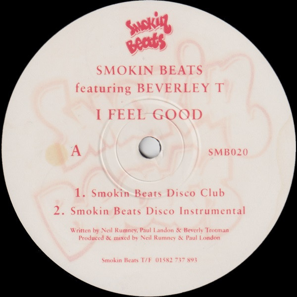 Smokin Beats Featuring Beverley Trotman - I Feel Good | Smokin Beats (SMB 020) - 3